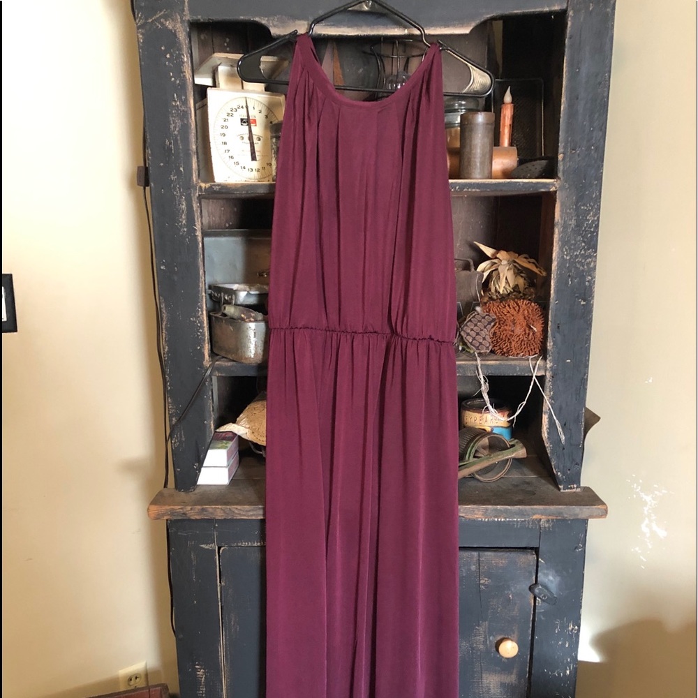 Floor length dress